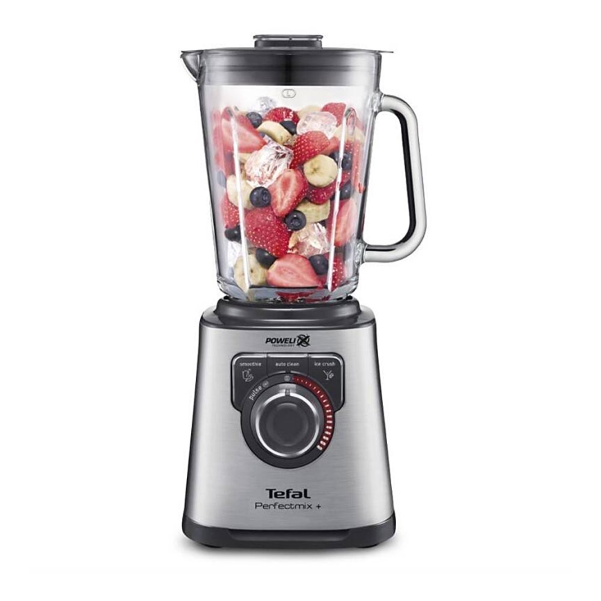 Tefal - Stolní mixér 2 l PERFECTMIX+ 1200W/230V matný chrom/černá