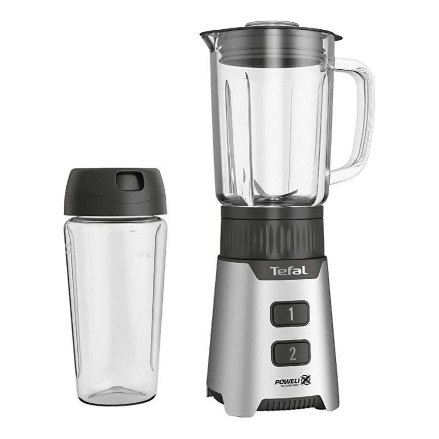 Tefal - Stolní mixér BLENDFORCE 400W/230V nerez/černá