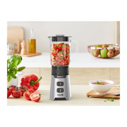 Tefal - Stolní mixér BLENDFORCE 400W/230V nerez/černá