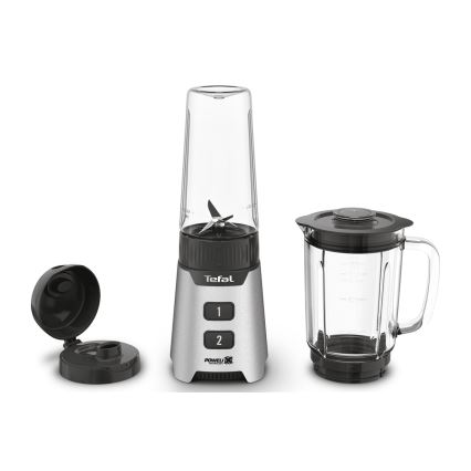 Tefal - Stolní mixér BLENDFORCE 400W/230V nerez/černá