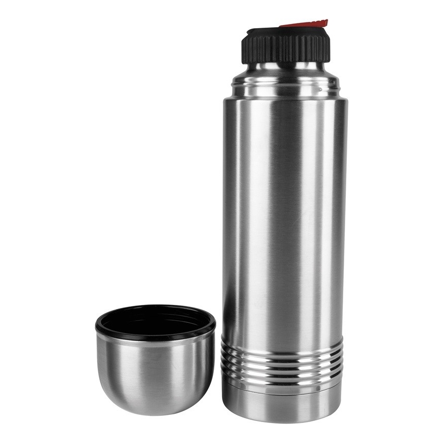 Tefal - Termoska s hrníčkem 0,7 l SENATOR nerez