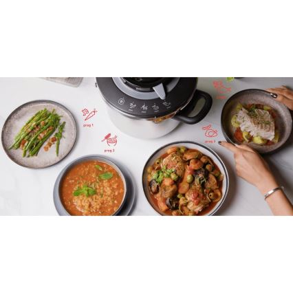 Tefal - Tlakový hrnec 4,5 l CLIPSO+ CHEF nerez