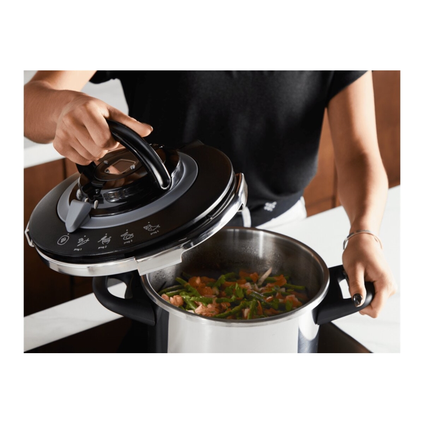 Tefal - Tlakový hrnec 4,5 l CLIPSO+ CHEF nerez