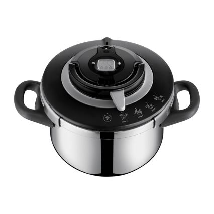 Tefal - Tlakový hrnec 4,5 l CLIPSO+ CHEF nerez