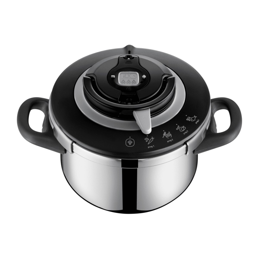 Tefal - Tlakový hrnec 4,5 l CLIPSO+ CHEF nerez