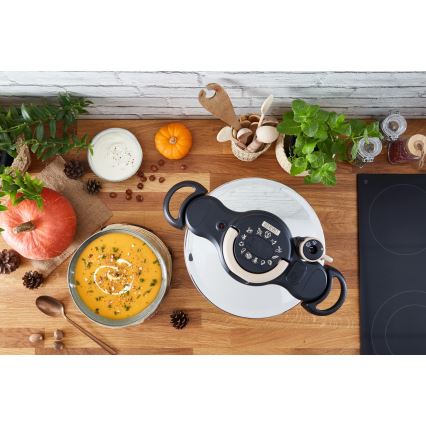 Tefal - Tlakový hrnec 6 l CLIPSINMINUT' NATURAL ECO RESPECT