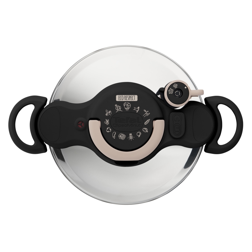 Tefal - Tlakový hrnec 6 l CLIPSINMINUT' NATURAL ECO RESPECT