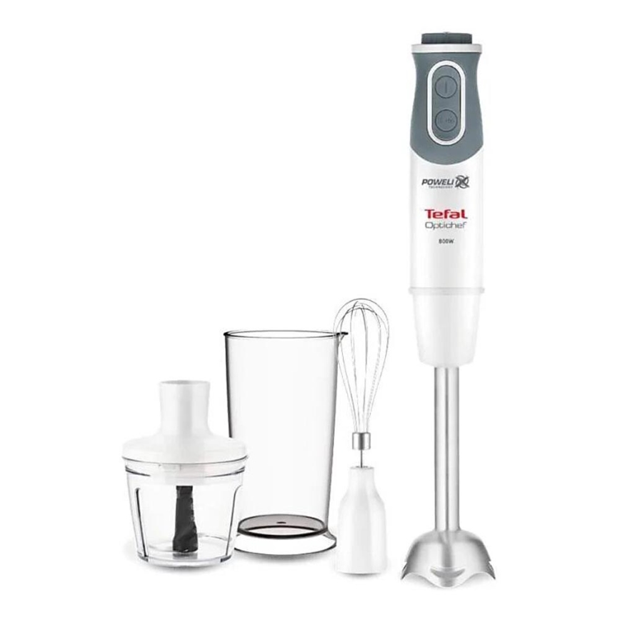 Tefal - Tyčový mixér OPTICHEF 800W/230V bílá