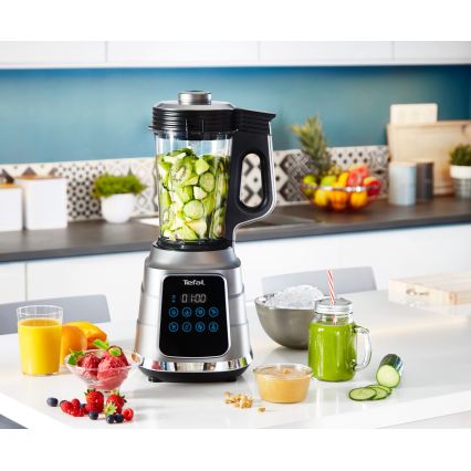 Tefal - Varný stolní mixér HIGH SPEED ULTRABLEND BOOST 1300W/230V šedá