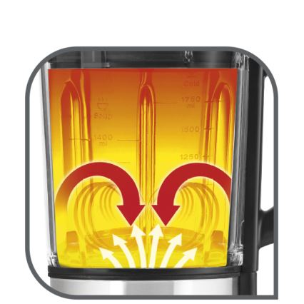 Tefal - Varný stolní mixér HIGH SPEED ULTRABLEND BOOST 1300W/230V šedá