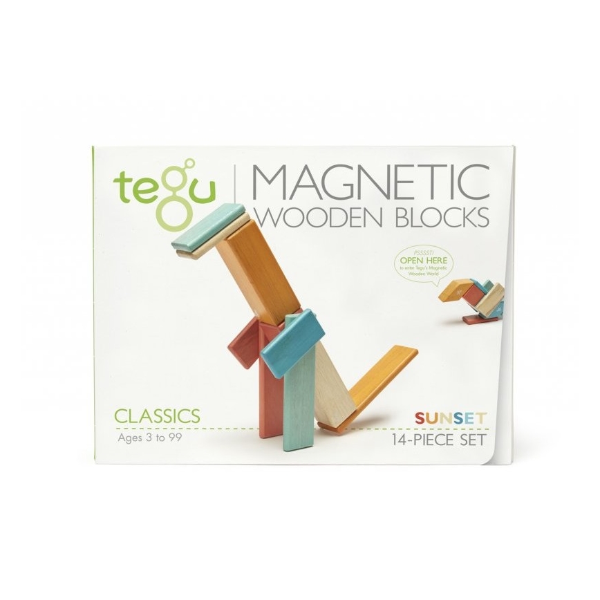 TEGU - Magnetická stavebnice Sunset 14 ks