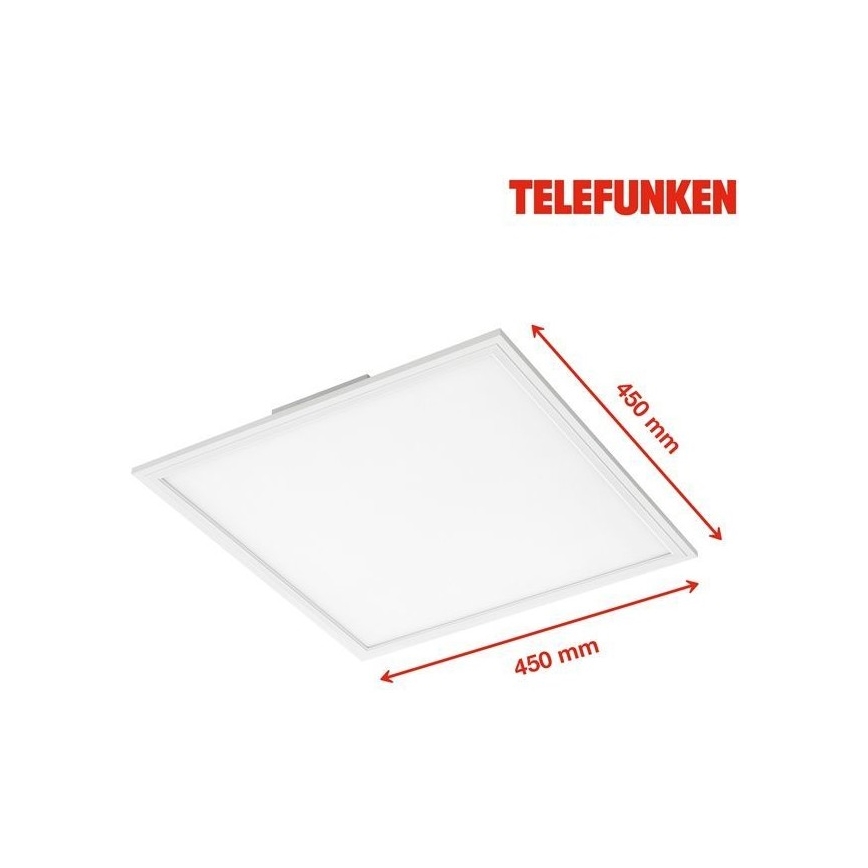 Telefunken 308806TF - LED Přisazený panel se senzorem LED/25W/230V 4000K