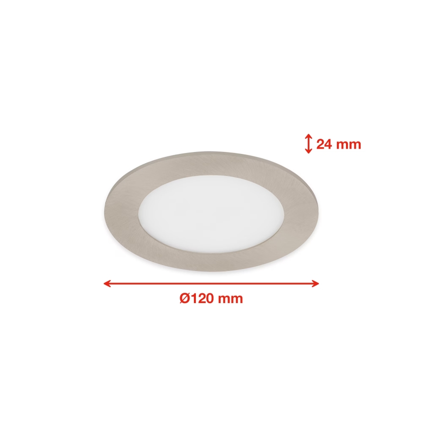Telefunken 309302TF - LED RGBW Stmívatelné koupelnové podhledové svítidlo LED/6W/230V 2700-6500K IP23 Wi-Fi Tuya