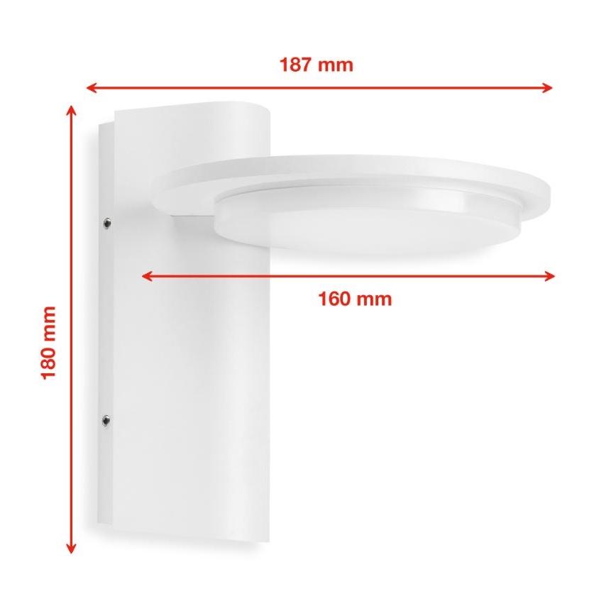 Telefunken 312406TF - LED Venkovní nástěnné svítidlo LED/10W/230V IP44