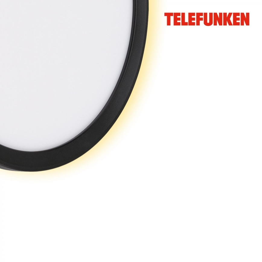 Telefunken 313405TF - LED Venkovní nástěnné svítidlo LED/15W/230V IP44 černá