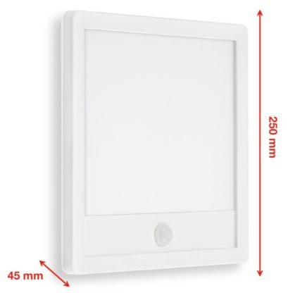 Telefunken 313806TF - LED Venkovní nástěnné svítidlo se senzorem LED/15W/230V IP44