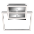 Telefunken 318608TF - LED Stropní svítidlo se senzorem FRAME LED/17W/230V 3000K matný chrom