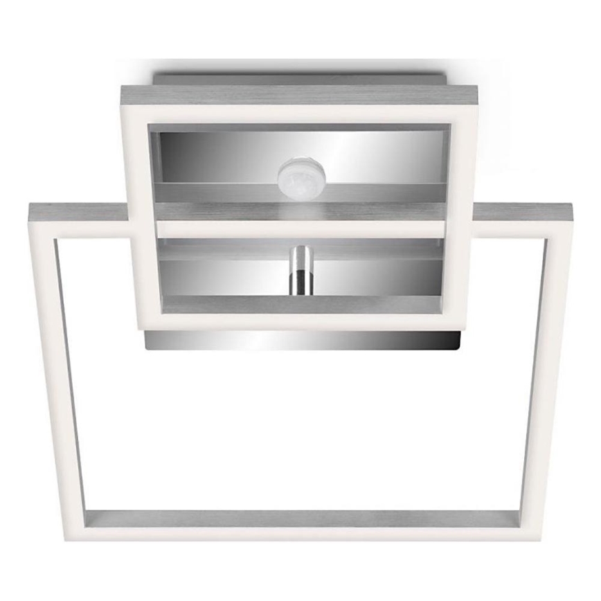 Telefunken 318608TF - LED Stropní svítidlo se senzorem FRAME LED/17W/230V 3000K matný chrom