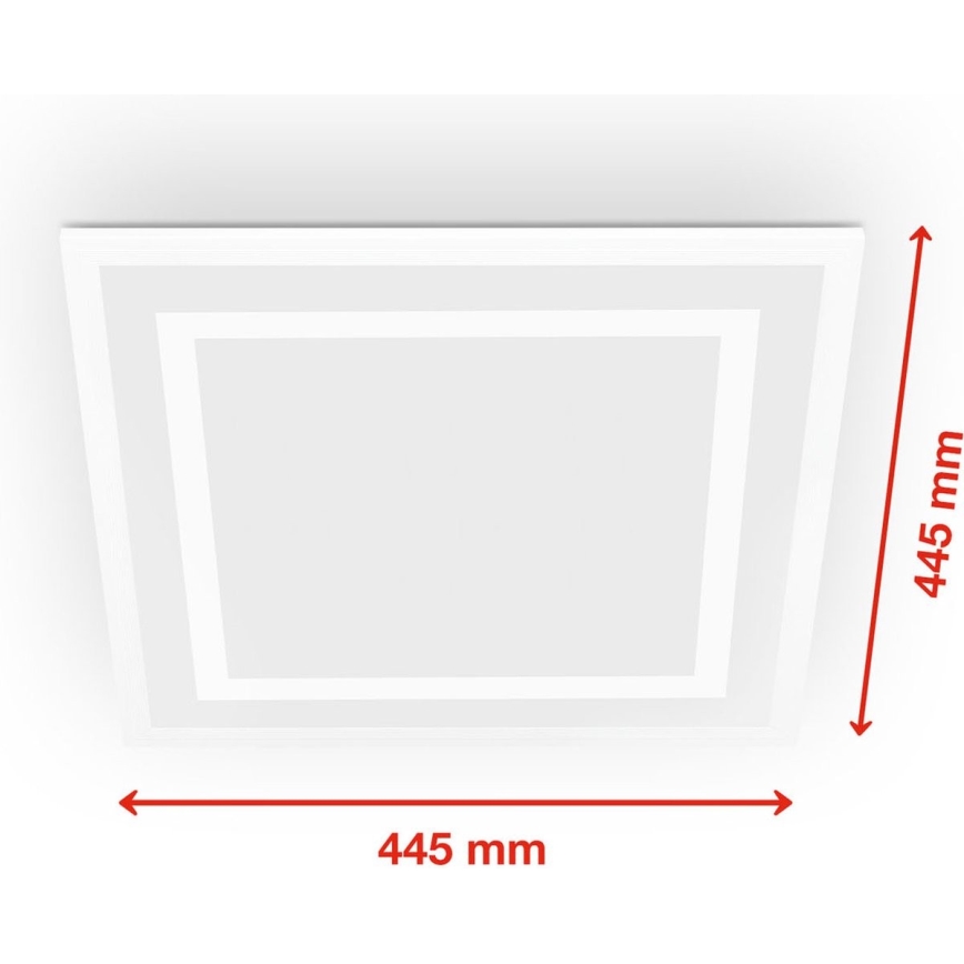 Telefunken 318806TF - LED RGBW Stmívatelné stropní svítidlo LED/24W/230V 3000-6500K + dálkové ovládání