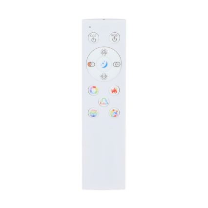 Telefunken 320104TF - LED RGBW Stmívatelné stropní svítidlo LED/21W/230V 3000-6500K pr. 45 cm + dálkové ovládání