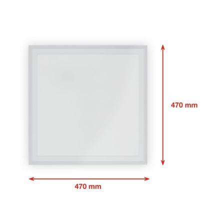 Telefunken 321206TF - LED RGBW Stmívatelné stropní svítidlo LED/18W/230V 3000-6500K + dálkové ovládání
