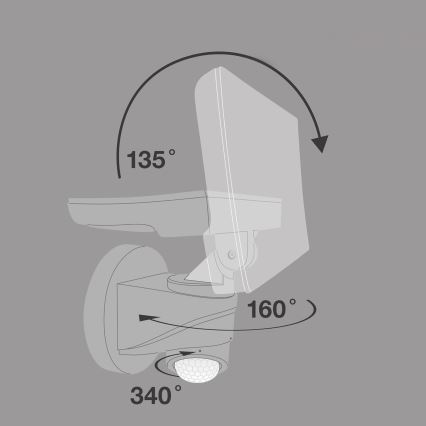 Telefunken - LED Reflektor se senzorem LED/16W/230V