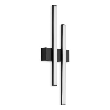 Telefunken - LED Venkovní nástěnné svítidlo 2xLED/4W/230V 4000K IP44 černá