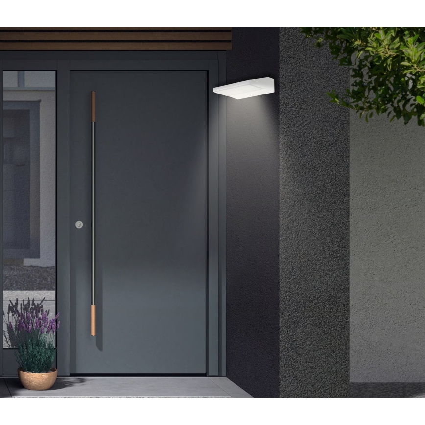 Telefunken - LED Venkovní nástěnné svítidlo LED/10W/230V IP44 bílá