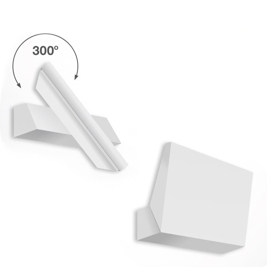 Telefunken - LED Venkovní nástěnné svítidlo LED/10W/230V IP44 bílá