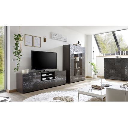 Televizní stolek ARIA 181x43 cm antracit