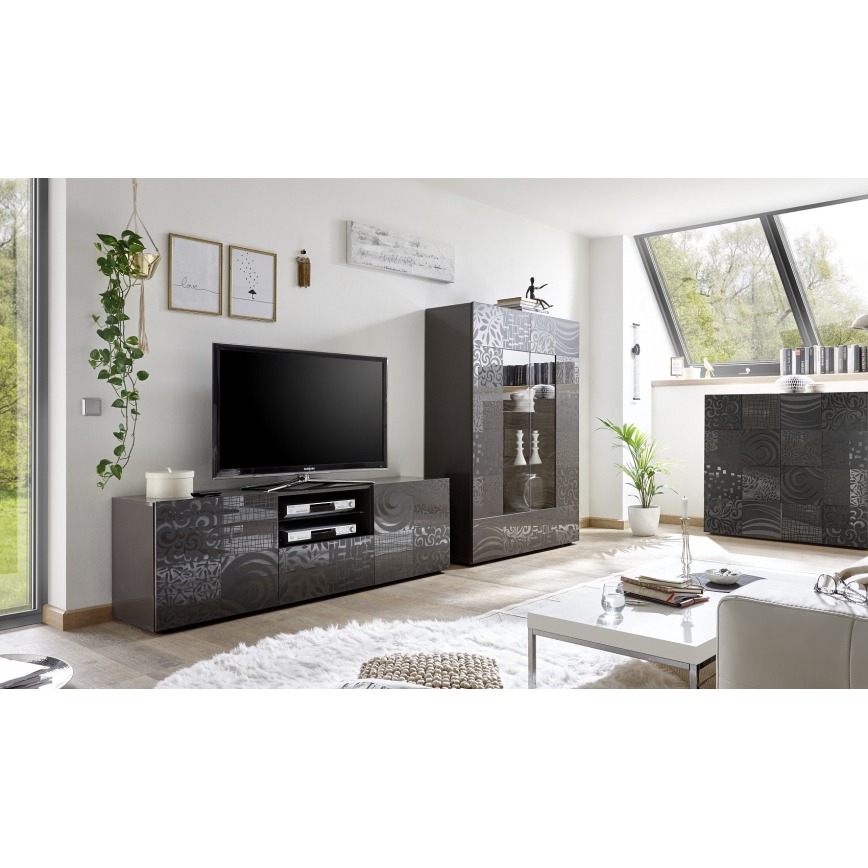 Televizní stolek ARIA 181x43 cm antracit