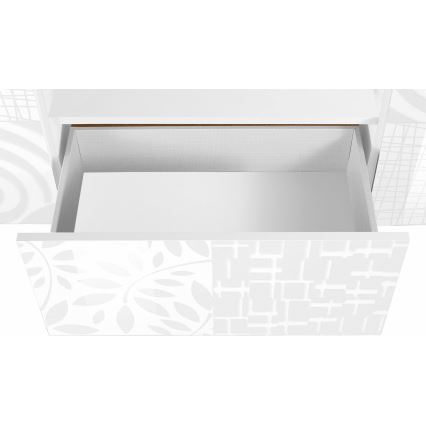 Televizní stolek ARIA 181x43 cm bílá