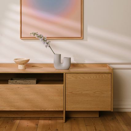 Televizní stolek KEMI 197x57 cm dub cremona