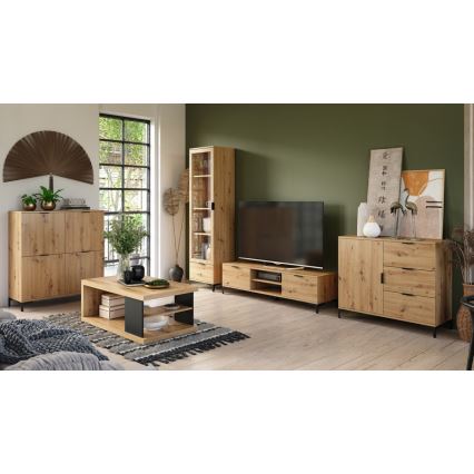 Televizní stolek LORA 150x40 cm dub artisan