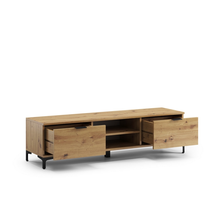 Televizní stolek LORA 150x40 cm dub artisan
