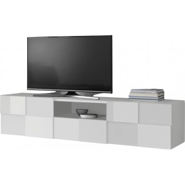 Televizní stolek SERIAN bílá