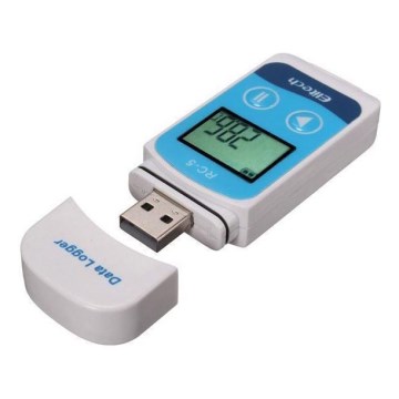 Teploměr se záznamem USB/1xCR2032 IP67