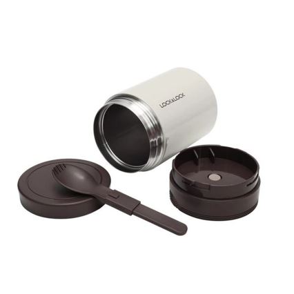 Termoska na jídlo a pití WAVE 0,5 l bílá