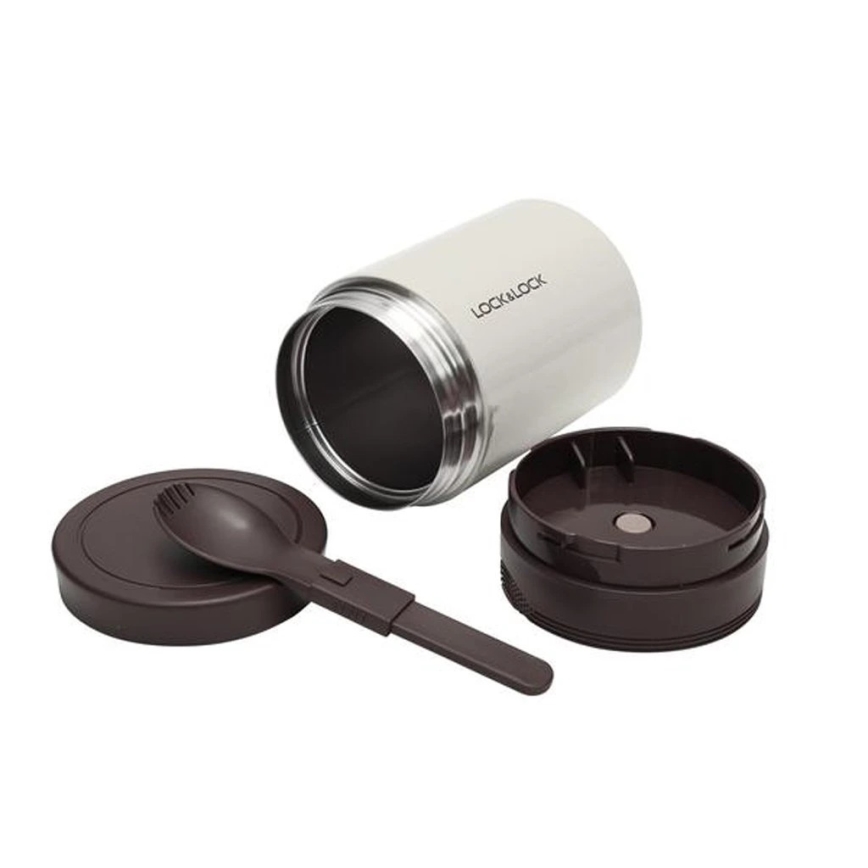 Termoska na jídlo a pití WAVE 0,5 l bílá