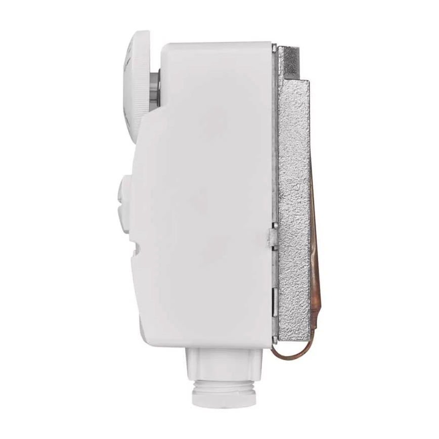 Termostat příložný 230V