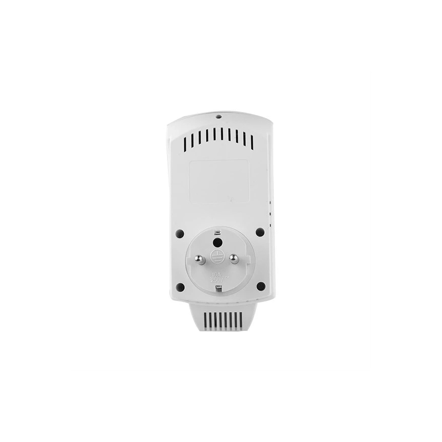 Termostat se zásuvkou 230V