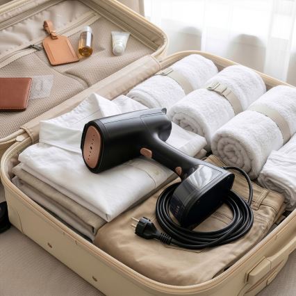 TESLA Electronics AeroGrip - Napařovač oděvů 2v1 1400W/230V