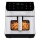 TESLA Electronics AirCook - Horkovzdušná fritéza 6,5 l 2100W/230V matný chrom/černá