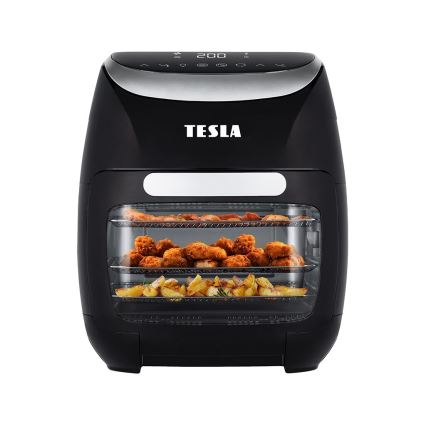TESLA Electronics AirCook - Multifunkční digitální horkovzdušná fritéza 11 l 2000W/230V