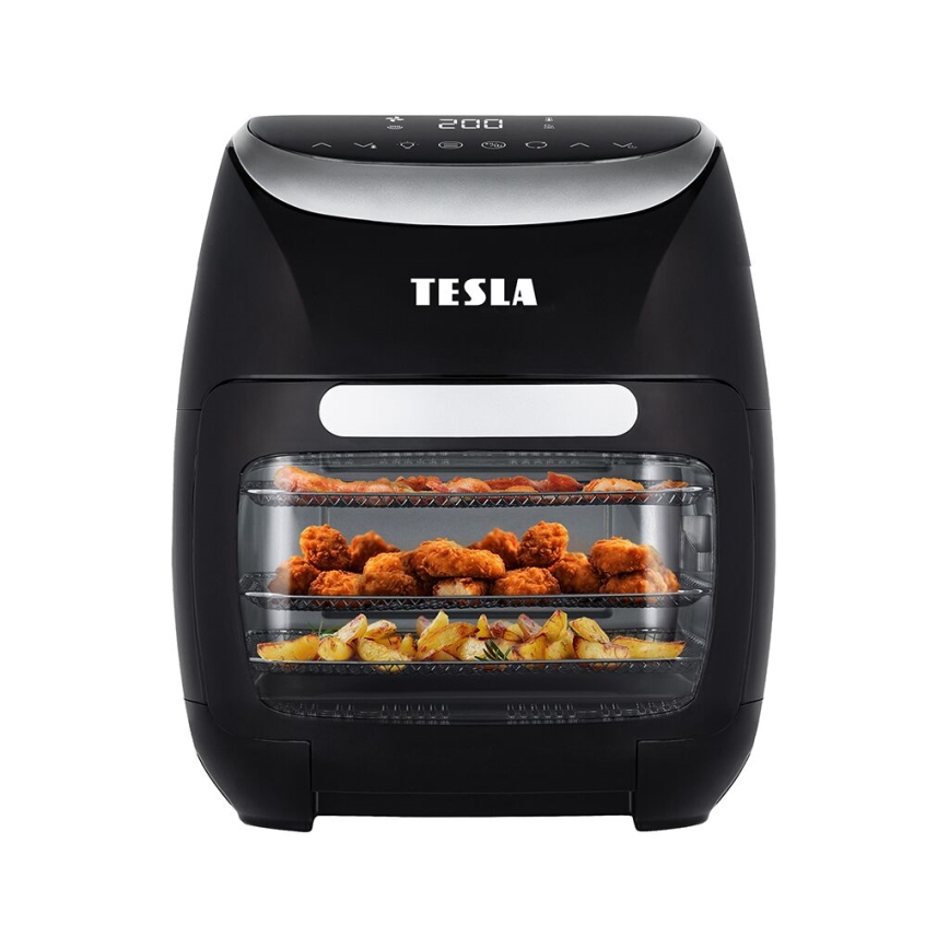 TESLA Electronics AirCook - Multifunkční digitální horkovzdušná fritéza 11 l 2000W/230V