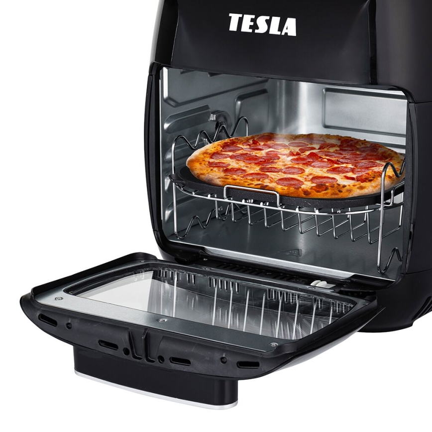 TESLA Electronics AirCook - Multifunkční digitální horkovzdušná fritéza 11 l 2000W/230V