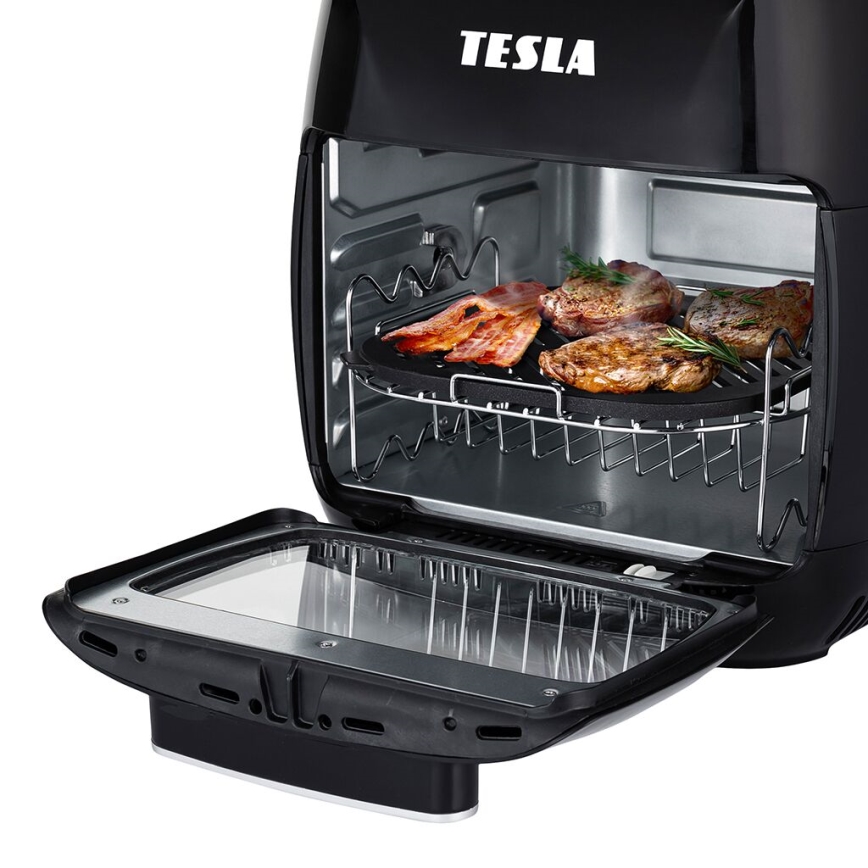 TESLA Electronics AirCook - Multifunkční digitální horkovzdušná fritéza 11 l 2000W/230V