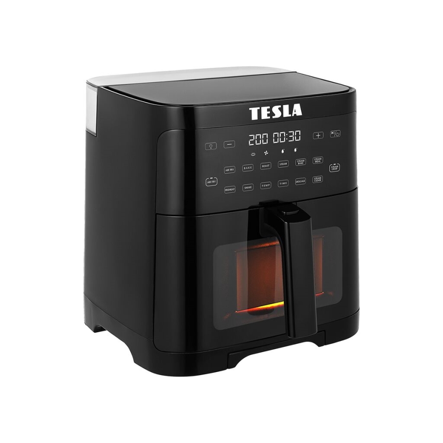 TESLA Electronics AirCook - Multifunkční parní a horkovzdušná fritéza 5 l 1500W/230V