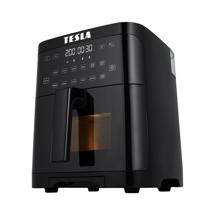 TESLA Electronics AirCook - Multifunkční parní a horkovzdušná fritéza 5 l 1500W/230V