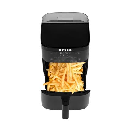 TESLA Electronics AirCook - Multifunkční parní a horkovzdušná fritéza 5 l 1500W/230V